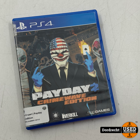 Playstation 4 spel | Payday 2 crimewave edition