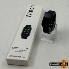 OPPO Watch Free Zwart Smartwatch | In doos | Met garantie