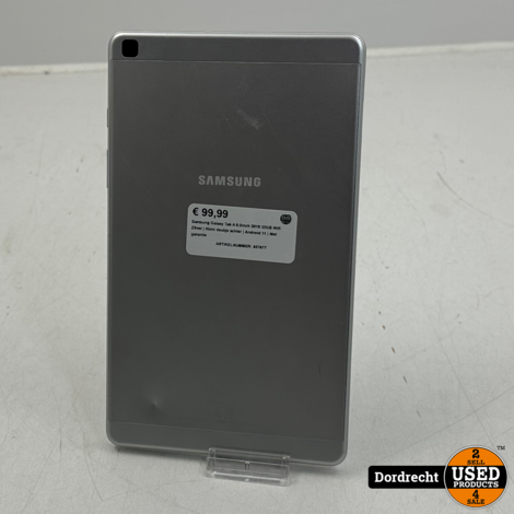 Samsung Galaxy Tab A 8.0inch 2019 32GB Wifi Zilver | Klein deukje achter | Android 11 | Met garantie