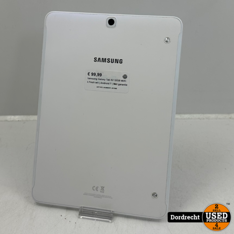 Samsung Galaxy Tab S2 32GB WiFi 9.7inch wit | Android 7 | Met garantie