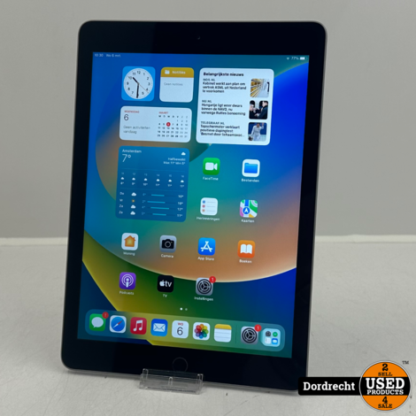 iPad 5e generatie 32GB WiFi space gray | Met garantie