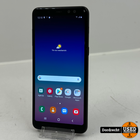 Samsung Galaxy A8 (2018) 32GB Zwart | Android 9 | Met garantie