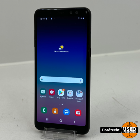 Samsung Galaxy A8 (2018) 32GB Zwart | Android 9 | Met garantie