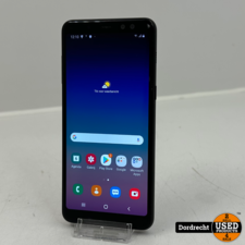 Samsung Galaxy A8 (2018) 32GB Zwart | Android 9 | Met garantie