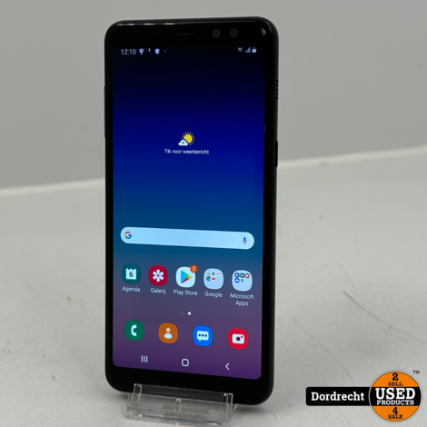 Samsung Galaxy A8 (2018) 32GB Zwart | Android 9 | Met garantie