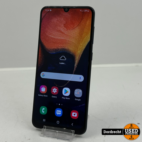 Samsung Galaxy A50 128GB Zwart | Android 11 | Met garantie