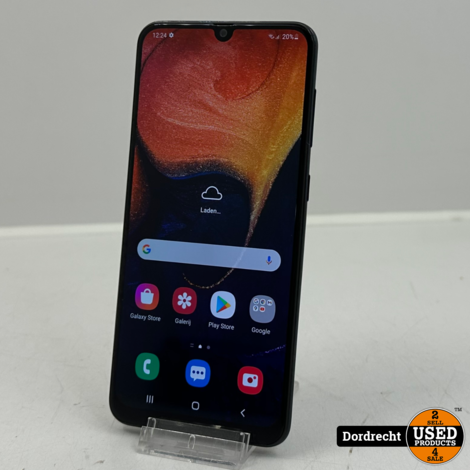 Samsung Galaxy A50 128GB Zwart | Android 11 | Met garantie