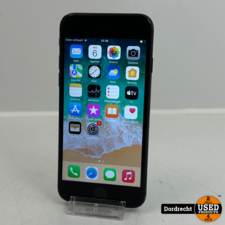iPhone 7 128GB Zwart | iOS 15.8.1 | Met garantie