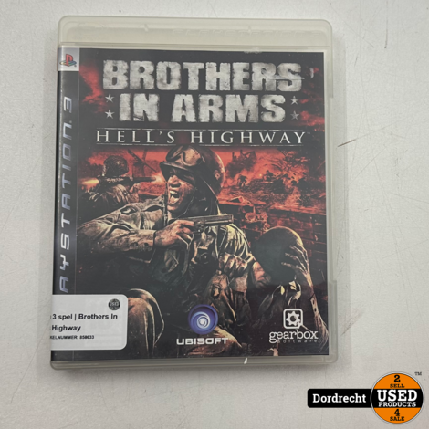 Playstation 3 spel | Brothers In Arms Hells Highway