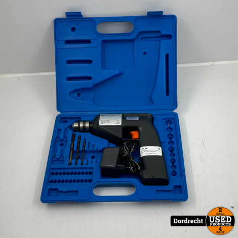 Kinzo rechargeable cordless screwdriver drill 25c701 | In kist | Met garantie