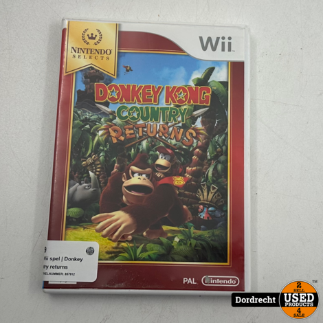 Nintendo Wii spel | Donkey kong country returns