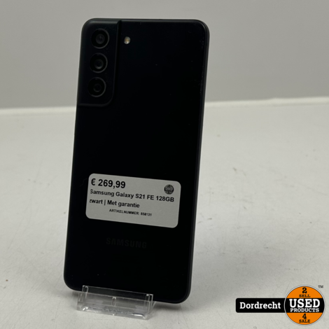 Samsung Galaxy S21 FE 128GB zwart | Met garantie