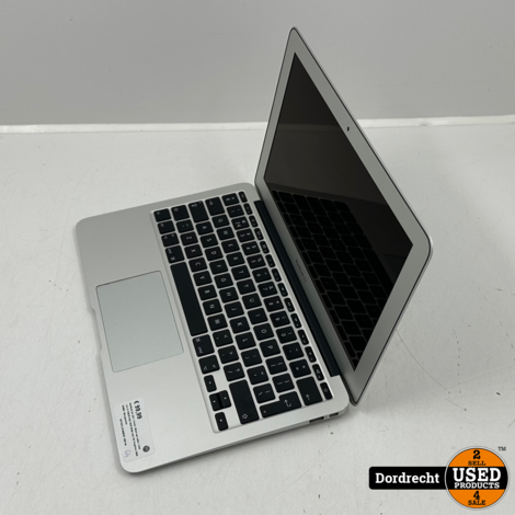 MacBook Air 2011 11inch | Moet aan lader | Intel Core i5 128GB SSD 4GB RAM Intel HD Graphics 3000 384MB MacOS Sonoma | Met garantie