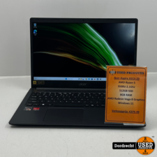 Acer Aspire A315-23 laptop | AMD Ryzen 5-3500U 512GB SSD 8GB RAM AMD Radeon Vega 8 Graphics Windows 11 | Met garantie