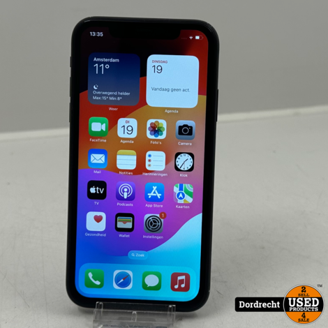 iPhone XR 64GB zwart | Met garantie