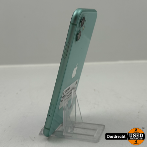 iPhone 11 64GB mintgroen | Batterij onderhoud | Met garantie