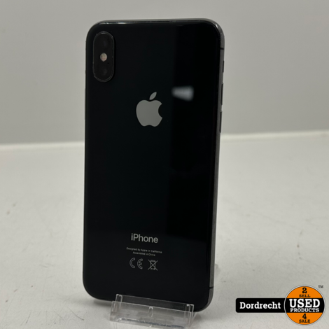 iPhone X 64GB Space Gray | iOS 16.7.6 | Met garantie