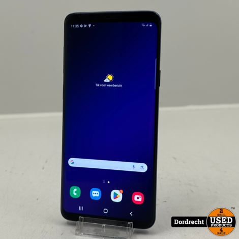 Samsung Galaxy S9+ 64GB Blauw | Android 10 | Met garantie