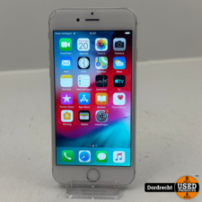 iPhone 6 16GB Zilver | Scheurtje in scherm | iOS 12.5.7 | Met garantie