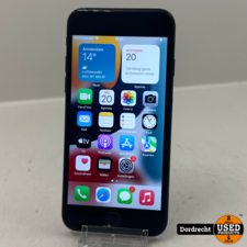 iPhone 7 32GB Zwart | iOS 15.8.2 | Batterij onderhoud | Vlekje in scherm | Met garantie