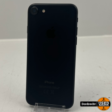 iPhone 7 32GB Zwart | iOS 15.8.2 | Met garantie