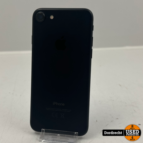 iPhone 7 32GB Zwart | In hoes | iOS 15.8.2 | Met garantie