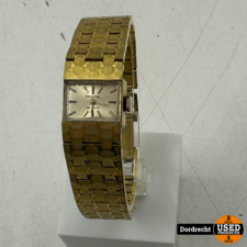 Prisma Horloge Vintage Goudkleurig | Met garantie