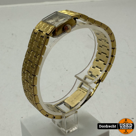 Prisma Horloge Vintage Goudkleurig | Met garantie