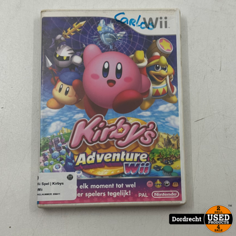 Nintendo Wii Spel | Kirbys Adventure Wii