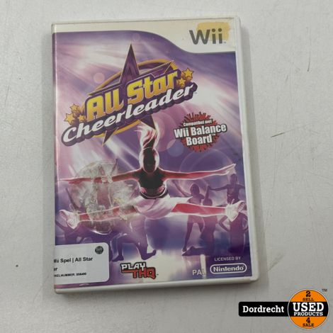 Nintendo Wii Spel | All Star Cheerleader