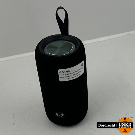 Fresh n rebel 1arb700bl bluetooth speaker zwart | Met garantie
