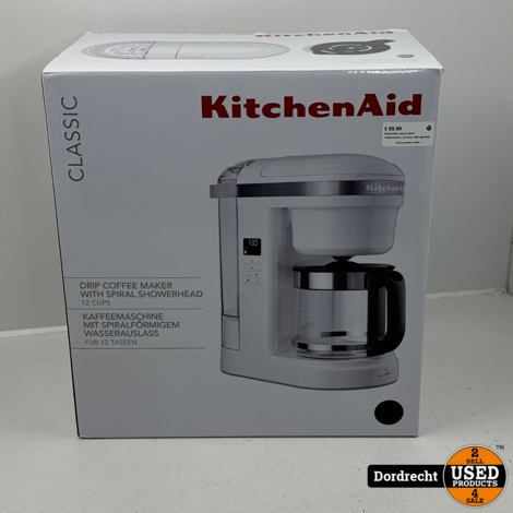 KitchenAid classic zwart koffiemachine | In doos | Met garantie