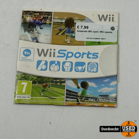 Nintendo Wii spel | Wii sports