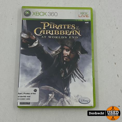 XBOX 360 Spel | Pirates of the Caribbean at worlds end