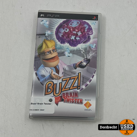 PSP Spel | Buzz! Brain Twister