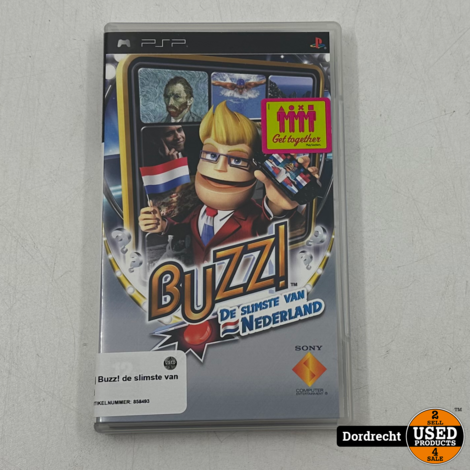PSP Spel | Buzz! de slimste van nederland