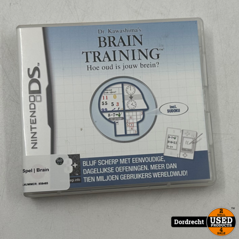 Nintendo DS Spel | Brain Training
