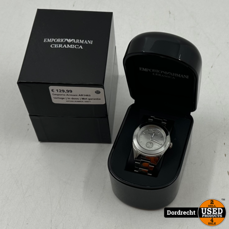 Emporio Armani AR1463 horloge | In doos | Met garantie