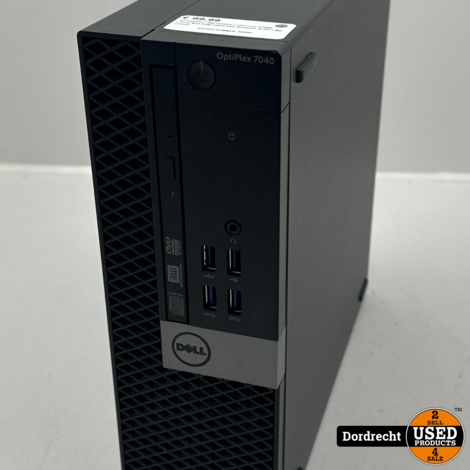 Dell OptiPlex 7040 Desktop | Intel Core i5-6500 3.2GHz 8GB RAM 128GB SSD Windows 10 Pro | Met garantie
