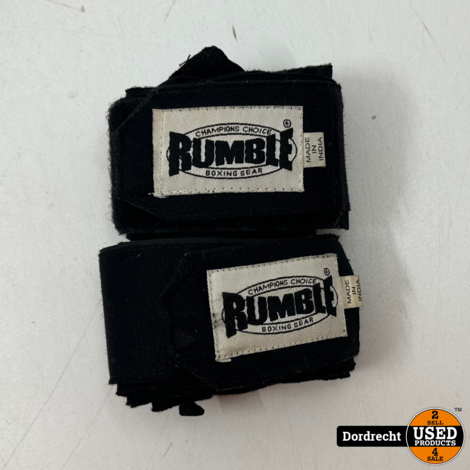 Rumble 12-0Z boxhandschoenen set | Met springtouw | Maat xxl |