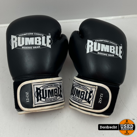 Rumble 12-0Z boxhandschoenen set | Met springtouw | Maat xxl |