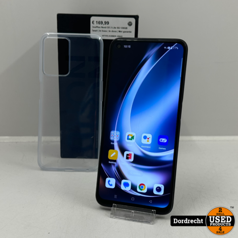 OnePlus Nord CE 2 Lite 5G 128GB Zwart | In hoes | In doos | Met garantie