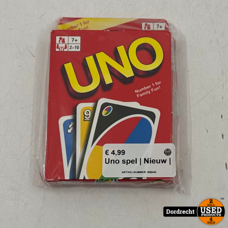 Uno Kaartspel | Nieuw |