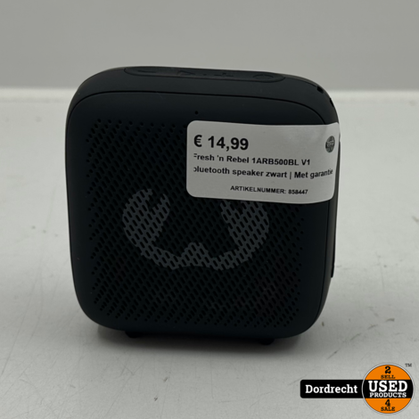 Fresh 'n Rebel 1ARB500BL V1 bluetooth speaker zwart | Met garantie