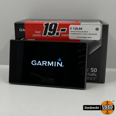 Garmin Driveluxe 50 LMT-D navigatiesysteem | In doos | Met garantie