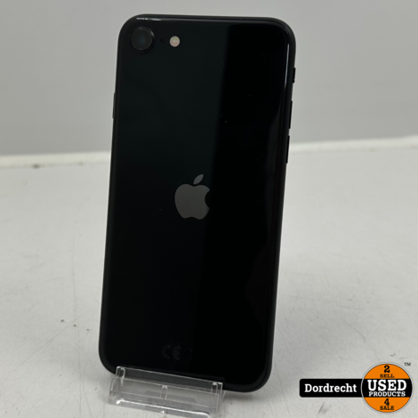 iPhone SE 2020 64GB Zwart | Batterij niet origineel | Met garantie