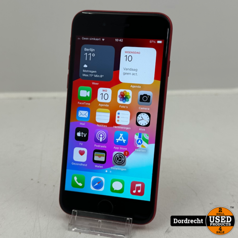 iPhone SE 2020 128GB Rood | Met garantie