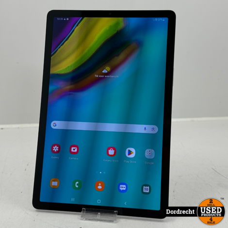 Samsung Galaxy Tab S5e 64GB Zilver Wifi + 4G (Simkaart) | Met garantie