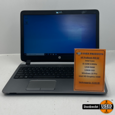 HP ProBook 450 G2 Laptop | Intel Core i5-5200 2.0GHz 12GB RAM 128GB SSD Windows 10 Pro  Intel HD Graphics 5500 | Met garantie