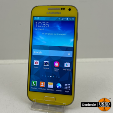 Samsung Galaxy S4 Mini 8GB geel | Android 4.4.2 | Met garantie